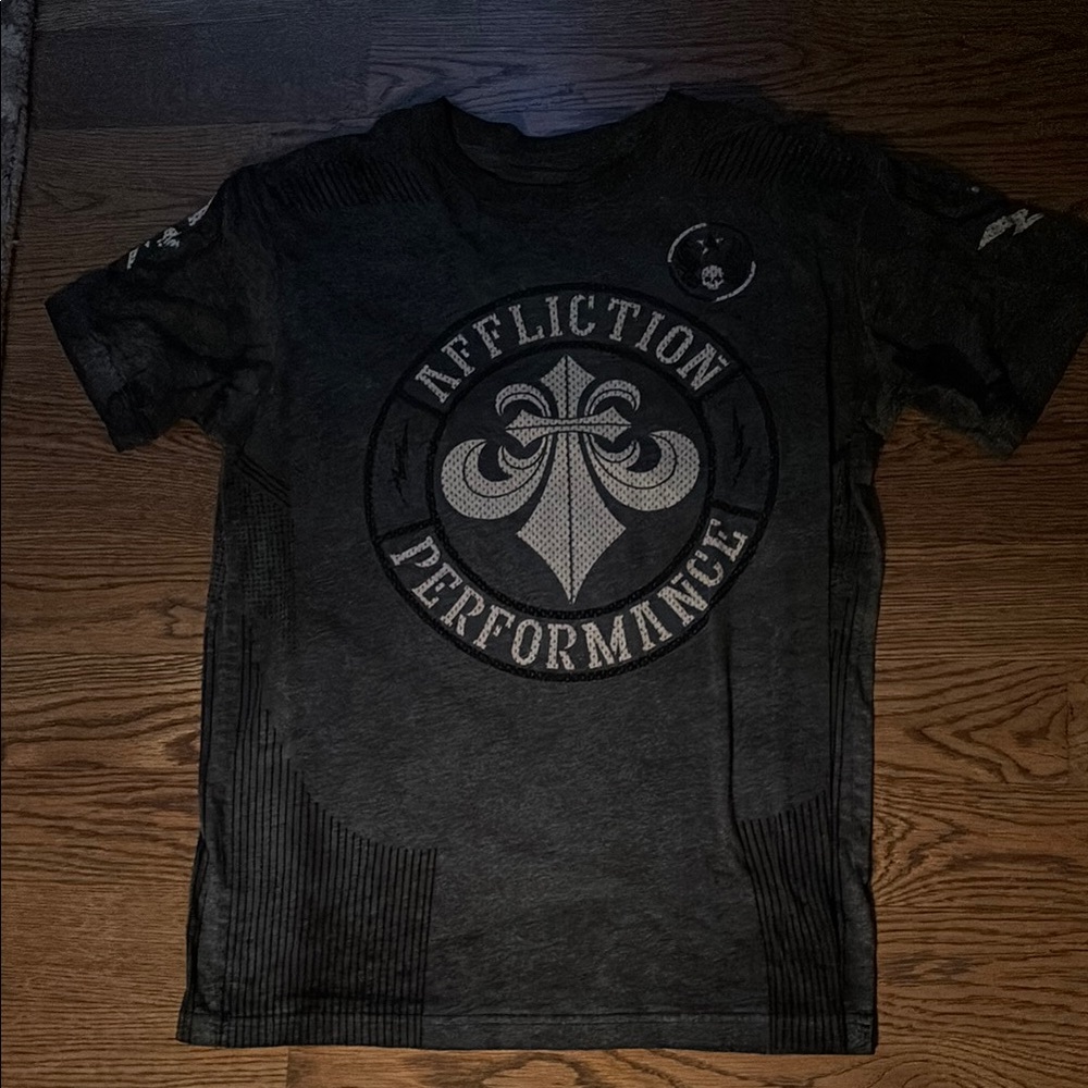 Affliction Performance Black T-Shirt
